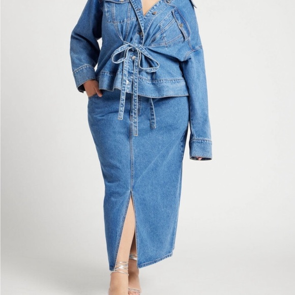 NWT Denim Skirt - Picture 3 of 3